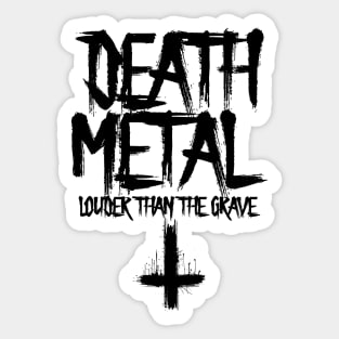 DEATH METAL Sticker
